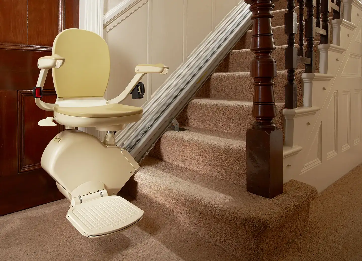 Stairlift on stairs